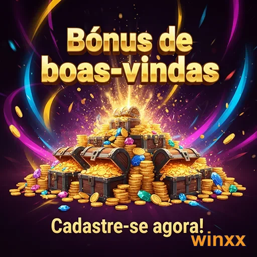 Imagem do bônus de boas-vindas do Winxx, destacando ofertas e promoções para novos usuários.