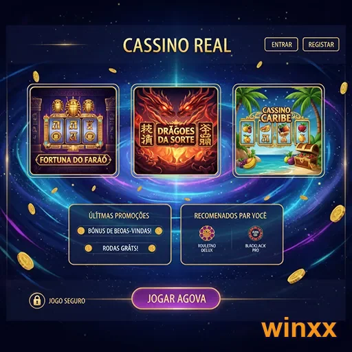 Imagem de cassino real com drágeas de sorte no site winxx