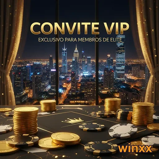 Convite VIP do cassino Winxx para uma experiência única e exclusiva