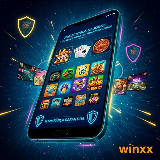 Usuário jogando em cassino ao vivo em dispositivos móveis