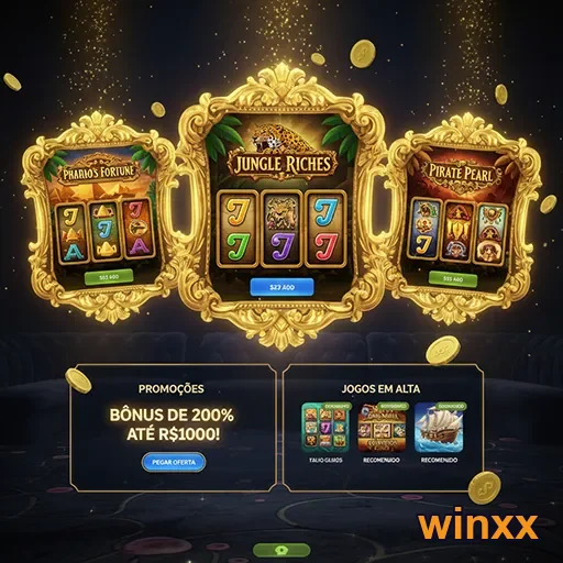 Plataforma Winxx oferecendo jogos de forma segura
