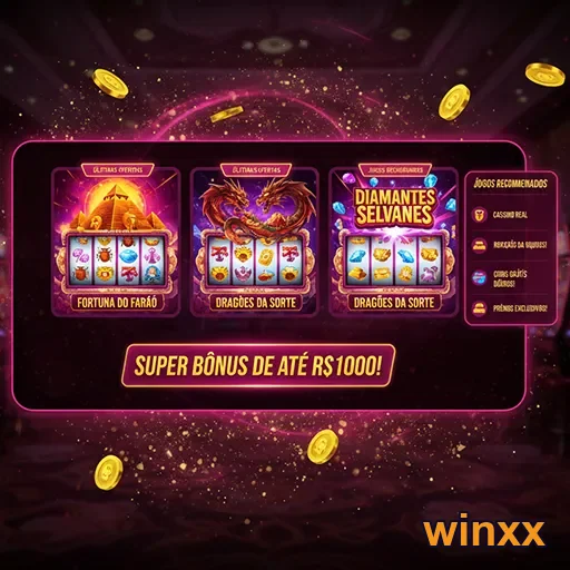 Jogos da Winxx com super bônus, oferecendo diversão e prêmios emocionantes.